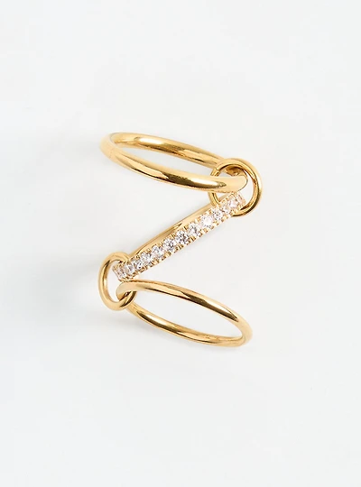 Interlocked Stacked Ring
