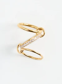 Interlocked Stacked Ring