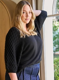 Belle Isle Puff Sleeve Sweater
