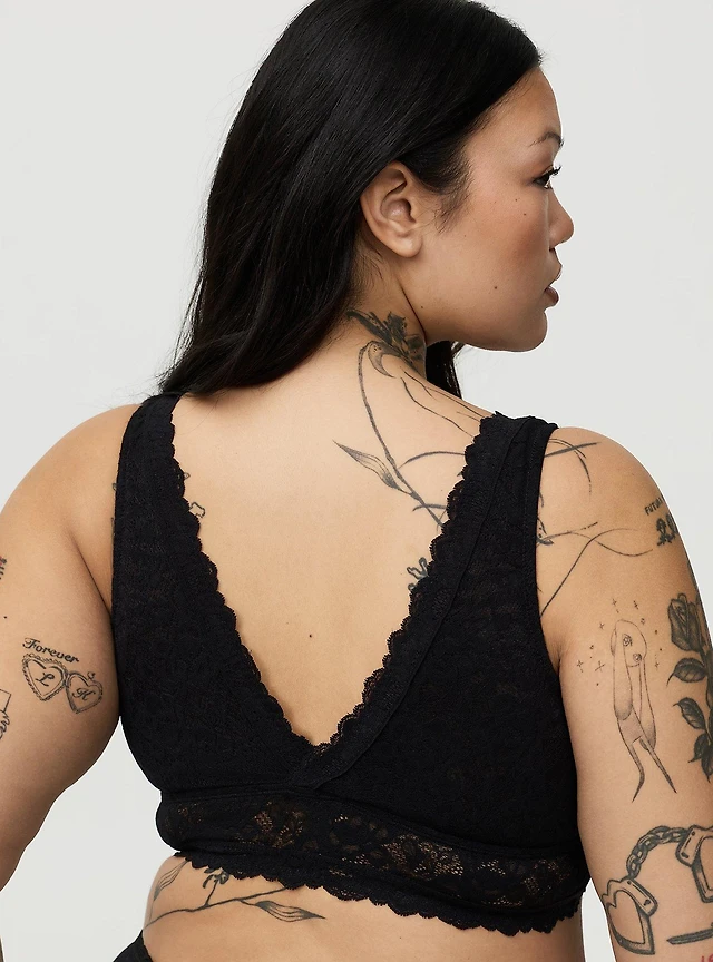 Super Soft Lace Crossback Bralette