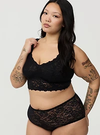 Super Soft Lace Crossback Bralette