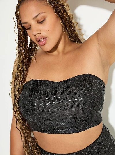 LoveSick Sparkle Tube Top