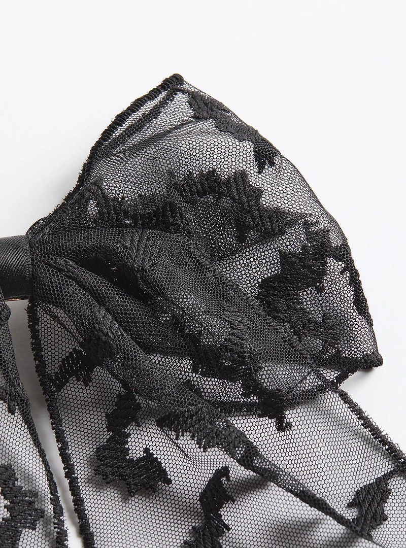 Bat Bow Barrette
