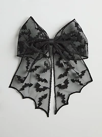 Skull Bow Barrette