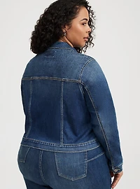 Zip Front Trucker Jacket