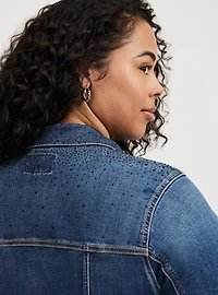 Zip Front Trucker Jacket