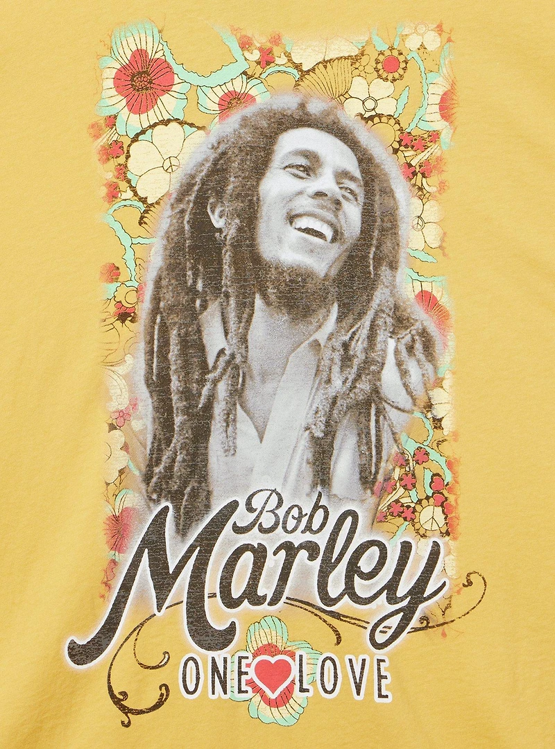 Bob Marley Oversized Cotton Jersey Tunic Tee