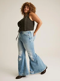 Festi Braided Sweater Tank