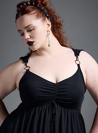 Nightfall Mesh Mini Dress