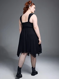 Nightfall Mesh Mini Dress
