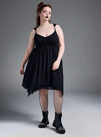 Nightfall Mesh Mini Dress