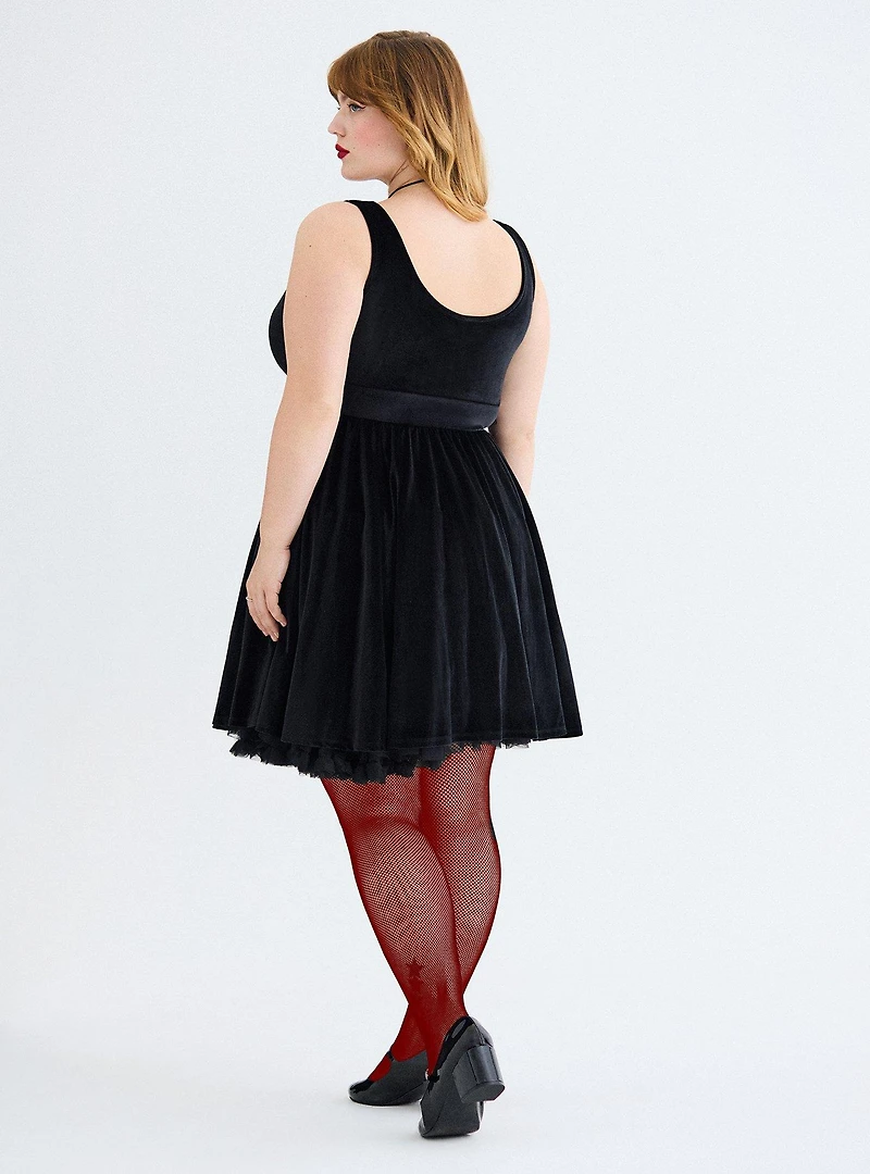 Faux Garter Stocking