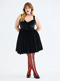 Faux Garter Stocking