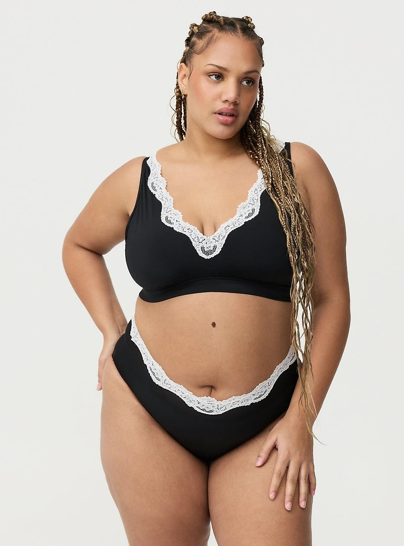 Microfiber High Apex Bralette