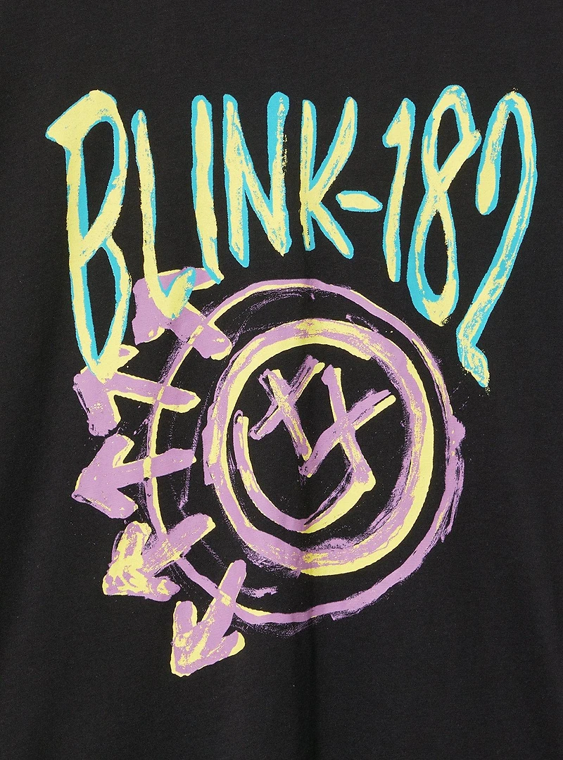 blink-182 Relaxed Cotton Crew Tee