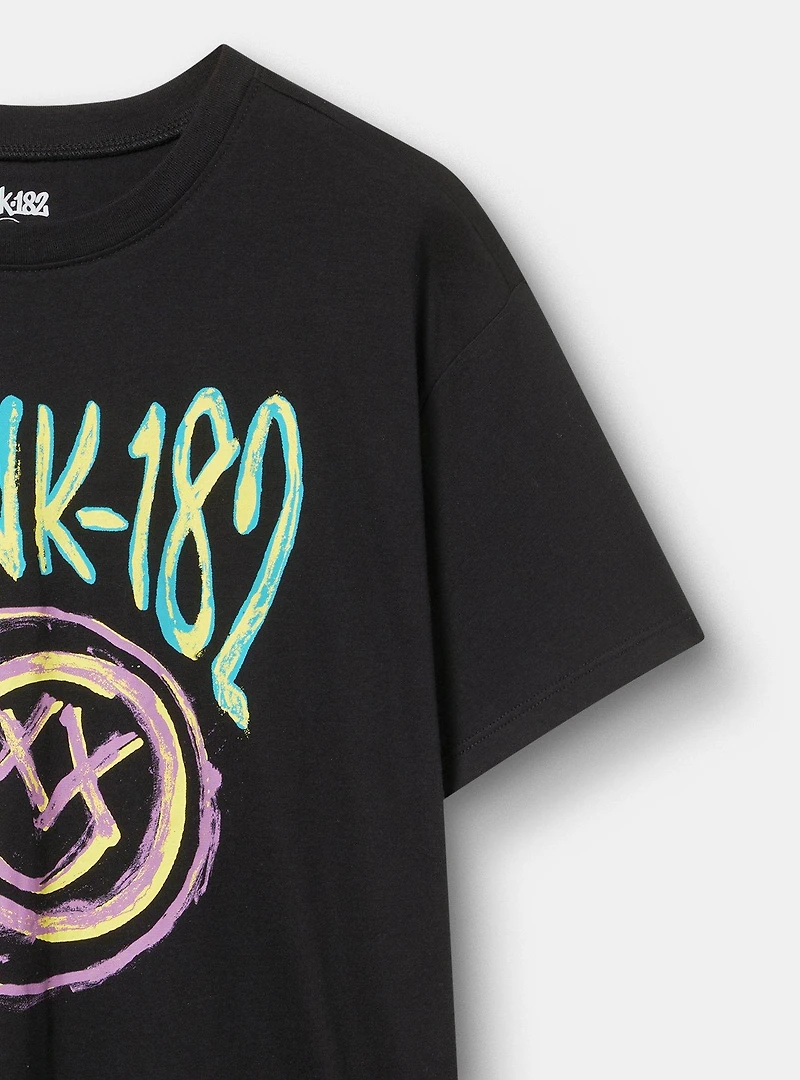blink-182 Relaxed Cotton Crew Tee