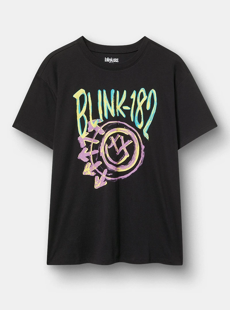 blink-182 Relaxed Cotton Crew Tee