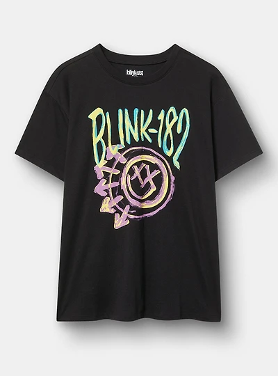 blink-182 Relaxed Cotton Crew Tee