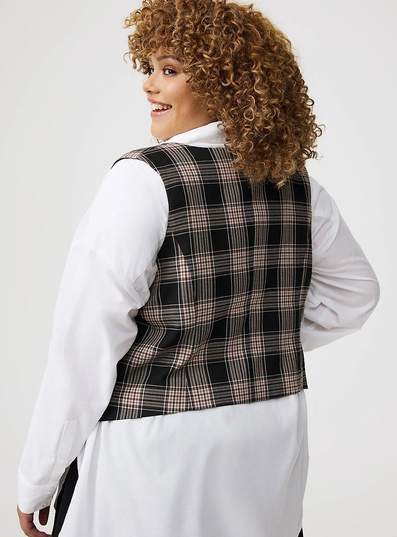 Fitted Button-Up Vest