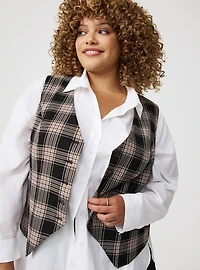 Fitted Button-Up Vest