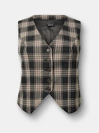 Fitted Button-Up Vest