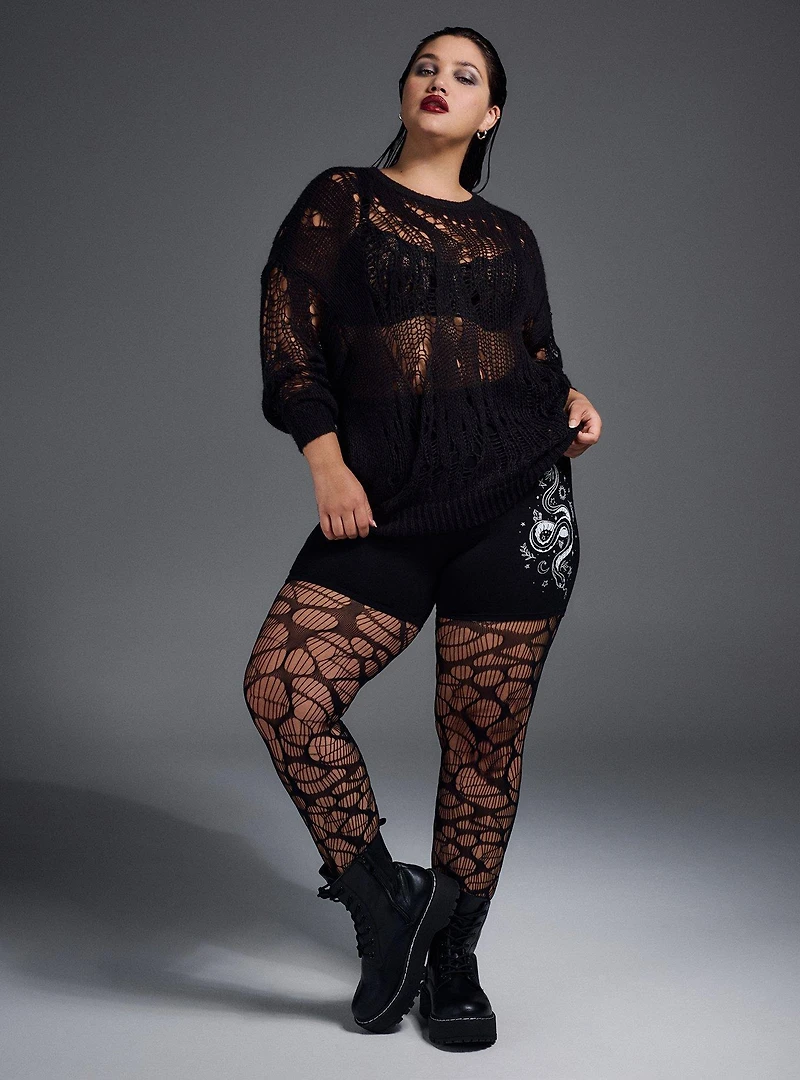 Nightfall Distressed Sweater