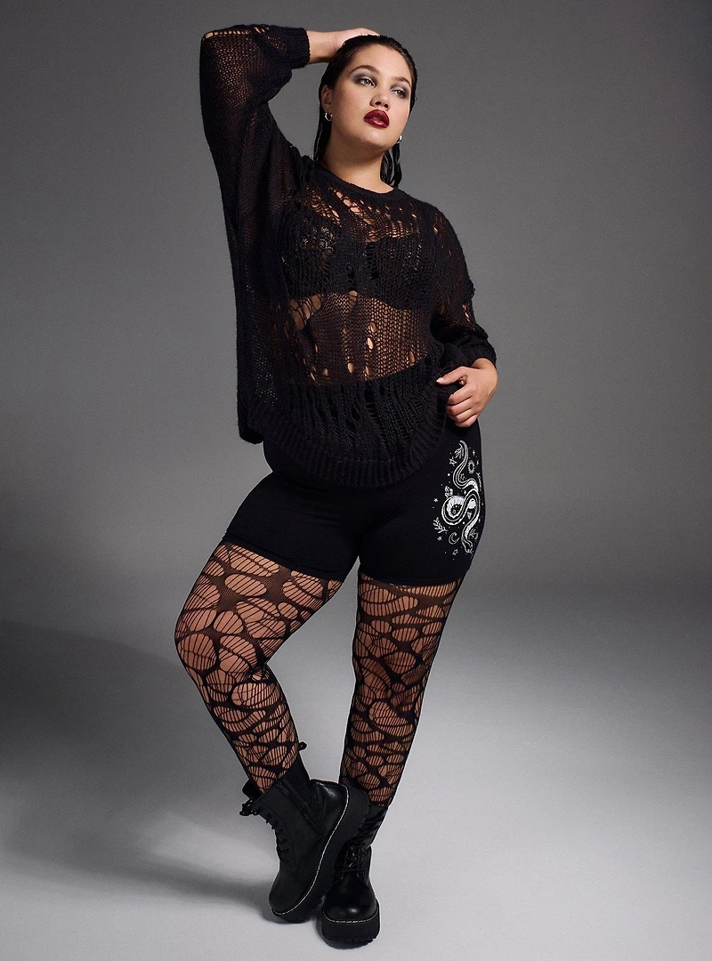 Nightfall Distressed Sweater