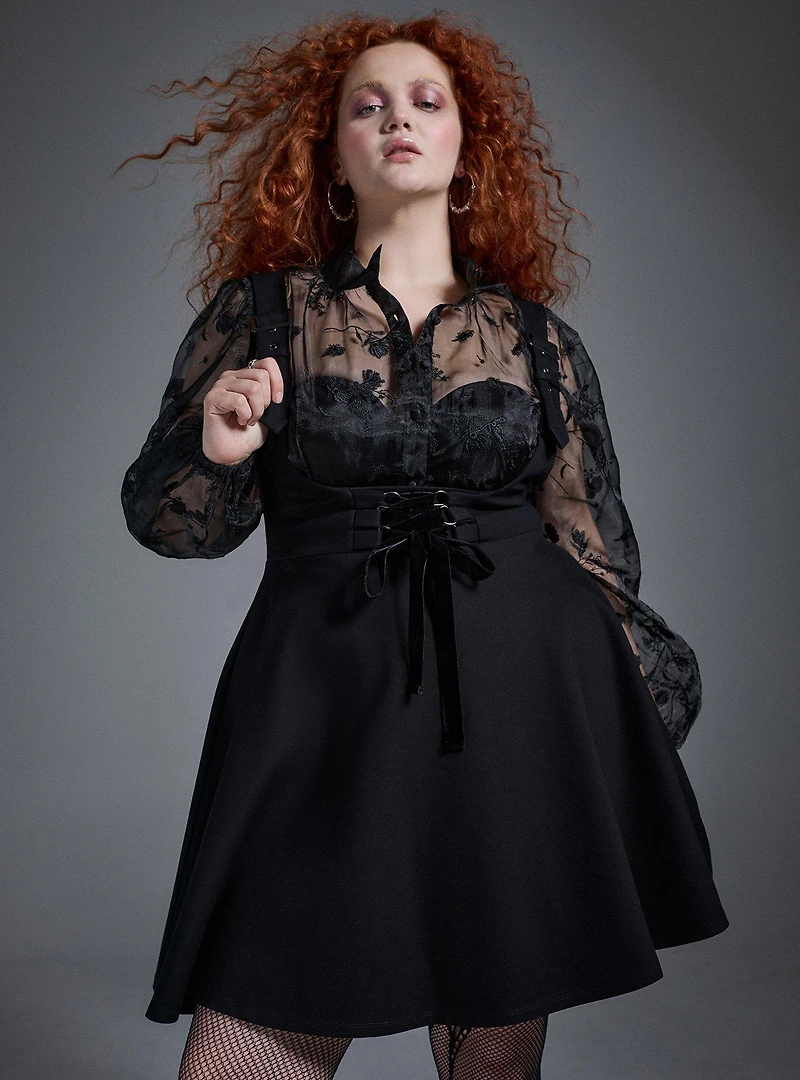 Nightfall Corset Pinafore