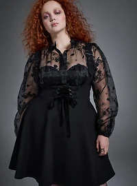 Nightfall Corset Pinafore