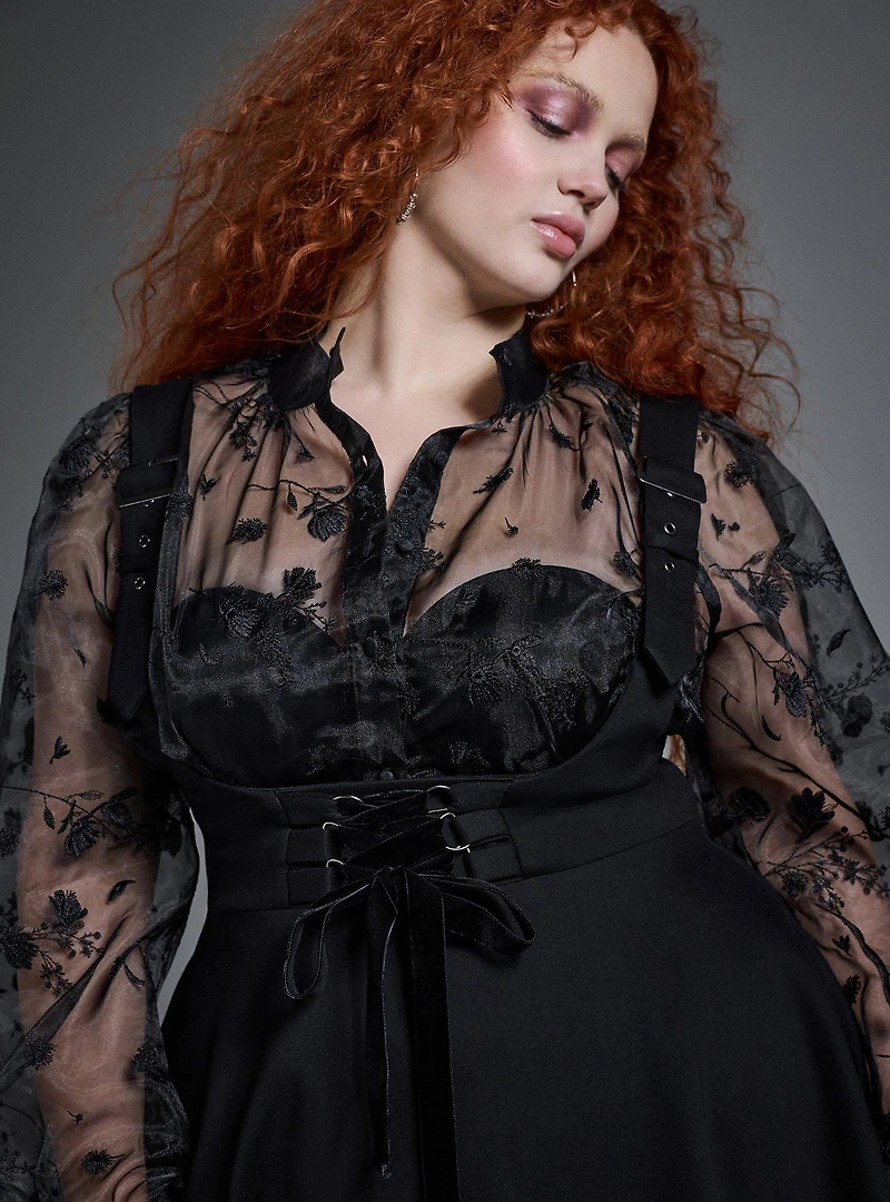 Nightfall Corset Pinafore