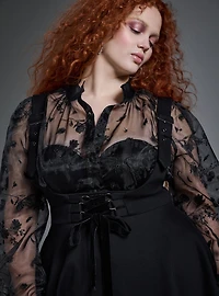 Nightfall Corset Pinafore