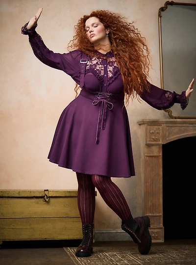 Nightfall Corset Pinafore