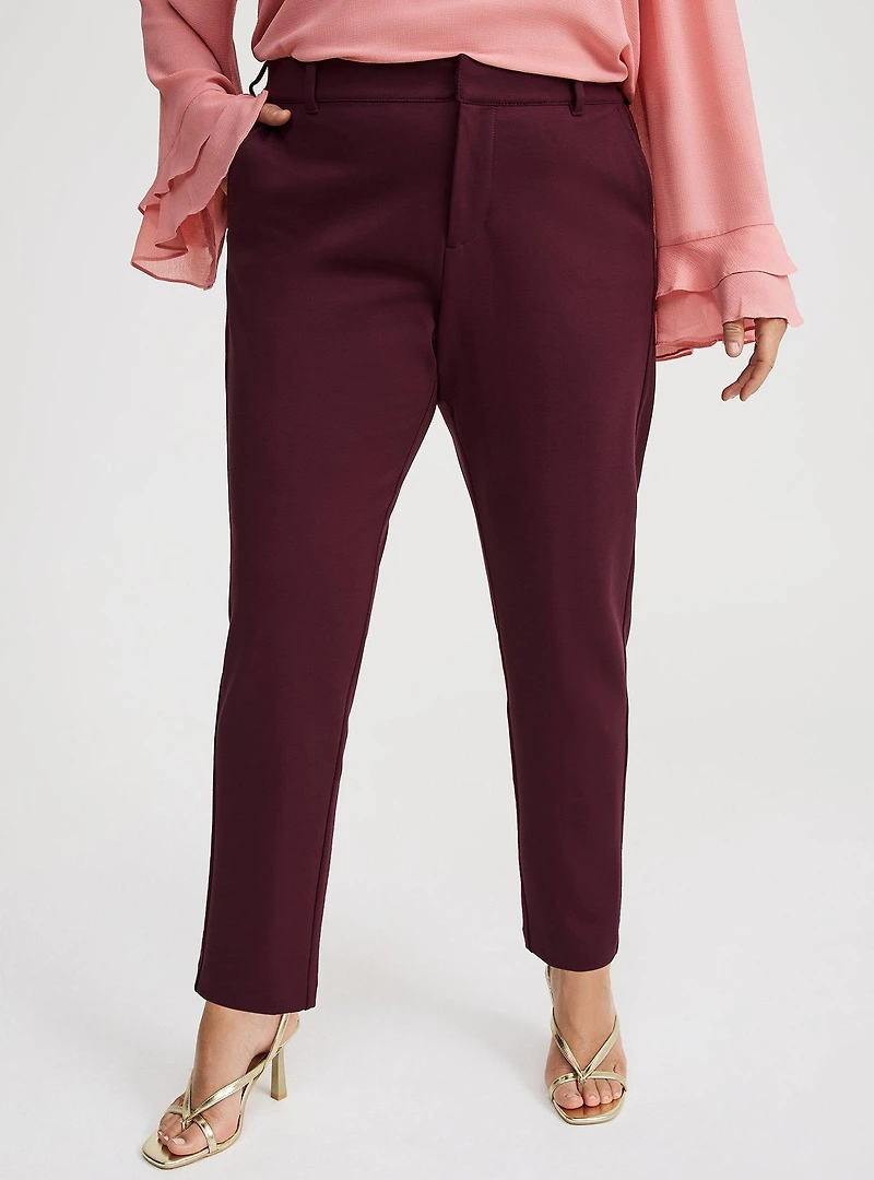 Modern Slim High-Rise Trouser