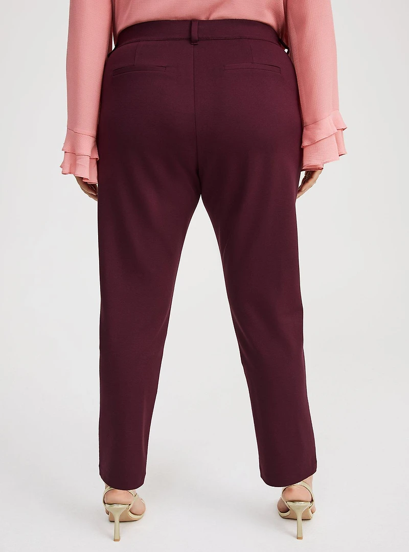 Modern Slim High-Rise Trouser