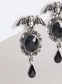 Bat Stone Statement Earring