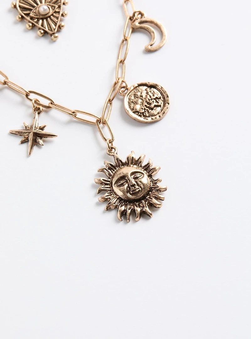 Charm Layered Necklace