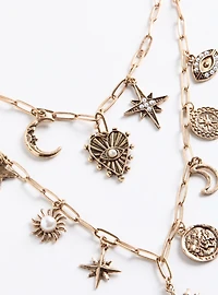 Charm Layered Necklace