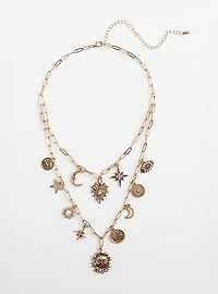 Charm Layered Necklace