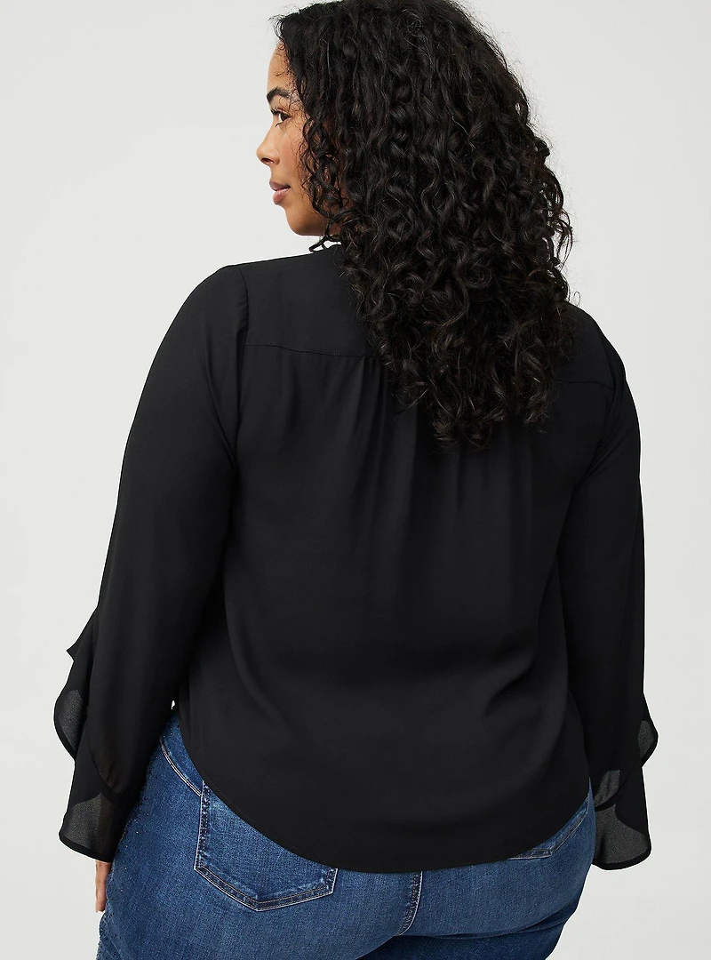 Harper Ruffle Sleeve Top