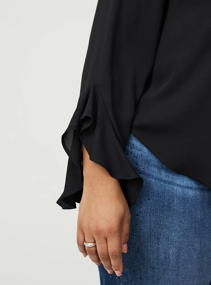 Harper Ruffle Sleeve Top