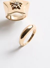 Star Statement Ring Set
