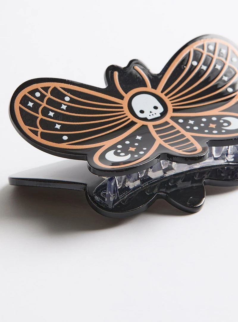 Moth & Spider Web Clip Set