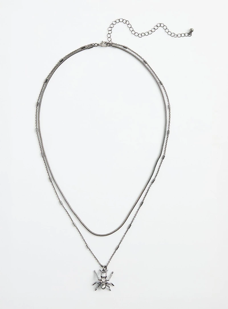 Spider Layered Necklace