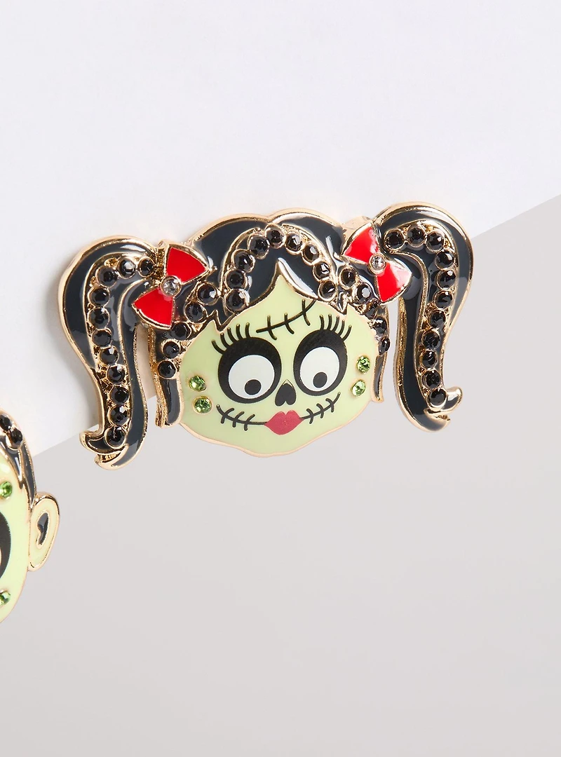 Mr. & Mrs. Halloween Statement Earring