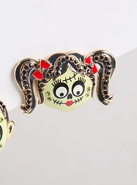 Mr. & Mrs. Halloween Statement Earring