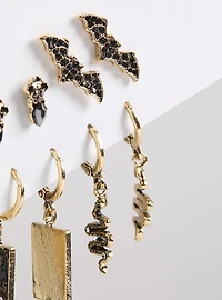 Book of Spells Charm Earring Set