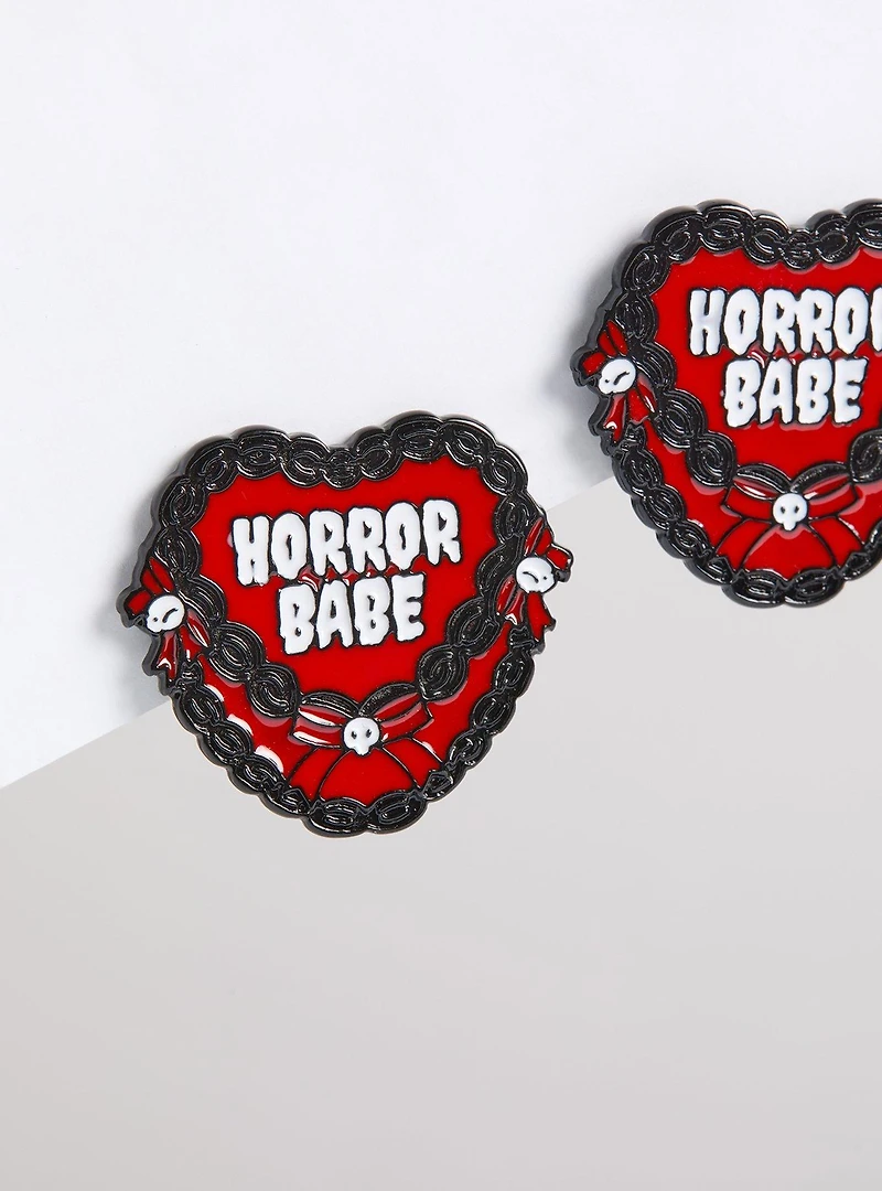 Horror Babe Cake Earring