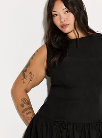 LoveSick Drop-Waist Bustier Dress