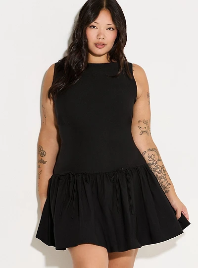 LoveSick Drop-Waist Bustier Dress