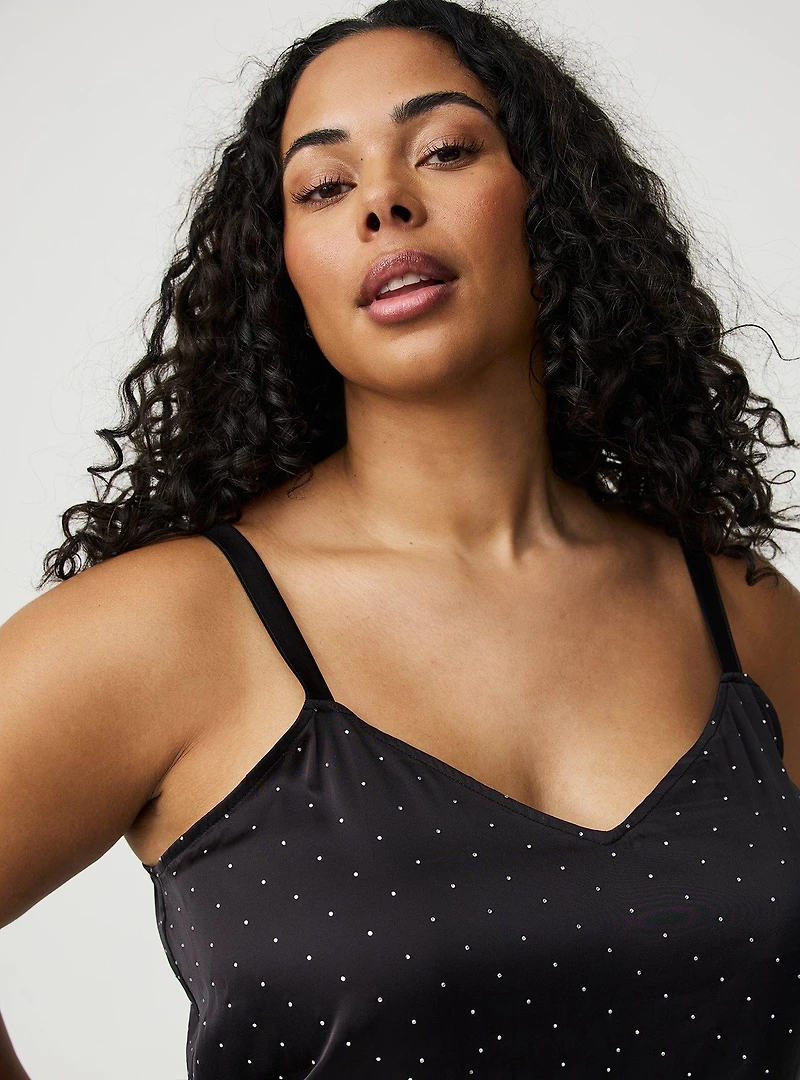 Sophie Rhinestones Swing Cami